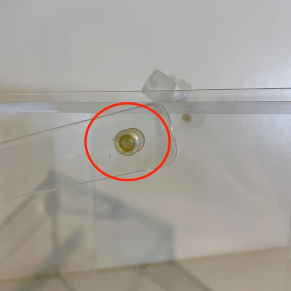 Clear Transparent Lucite Acrylic Rectangular Lidded Box with Handle Vintage MCM - Picture 16 of 17